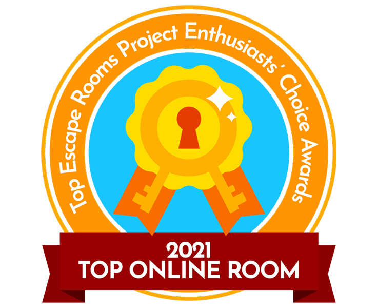 TERPECA Top Escape Rooms Project Enthusiasts' Choice Awards - 2021 Top Online Room
